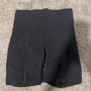 lululemon athletica Black Bike Shorts